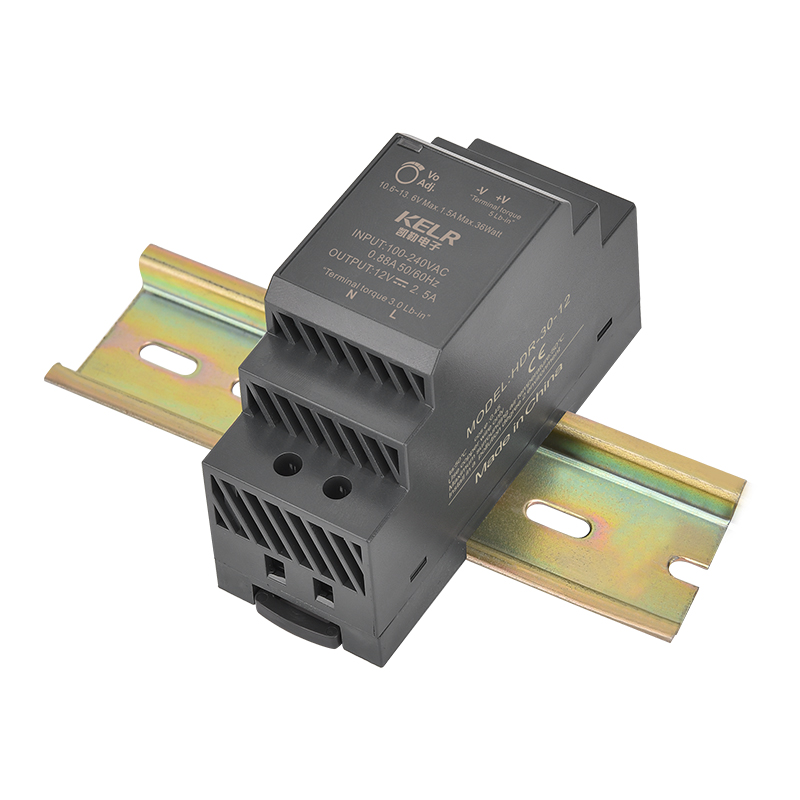 HDR-30W-12 系列 工业用DIN导轨型单组输出