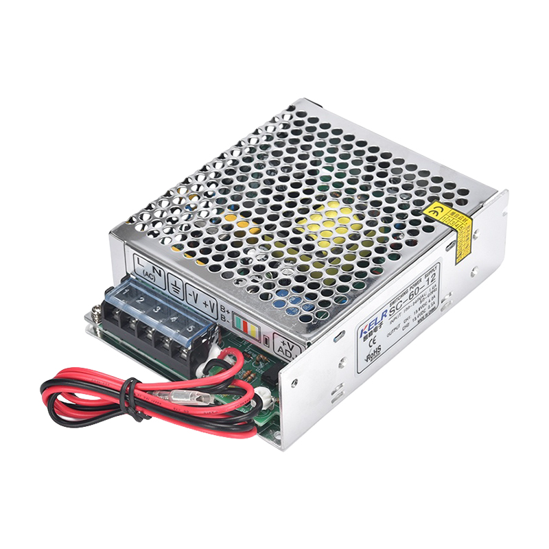 SC-60W 系列 单输出带电池充电功能(UPS)开关电源